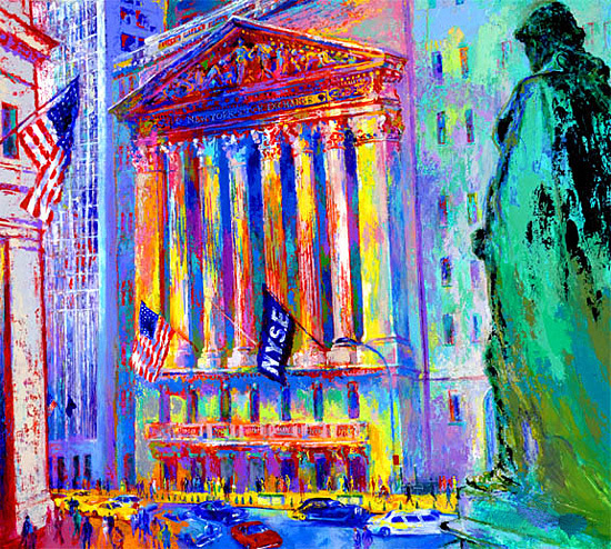 Leroy Neiman New York Stock Exchange